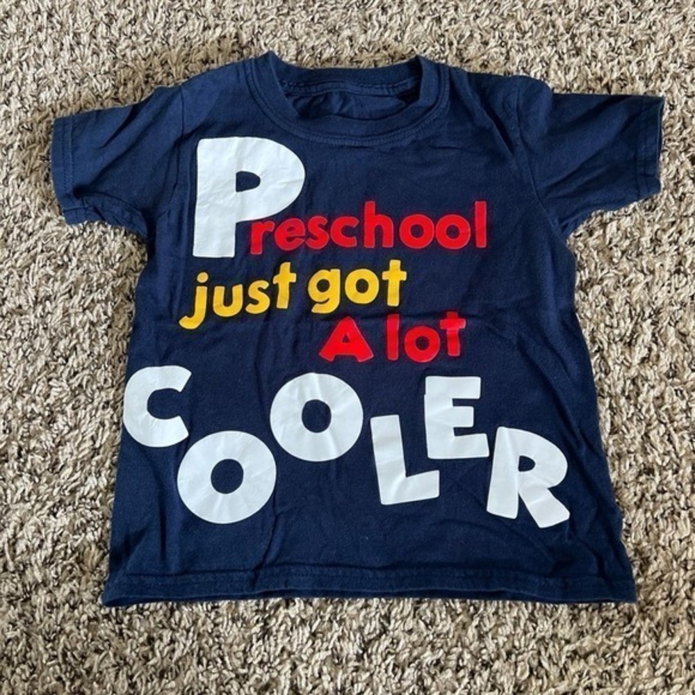 Homemade preschool shirt size 3T